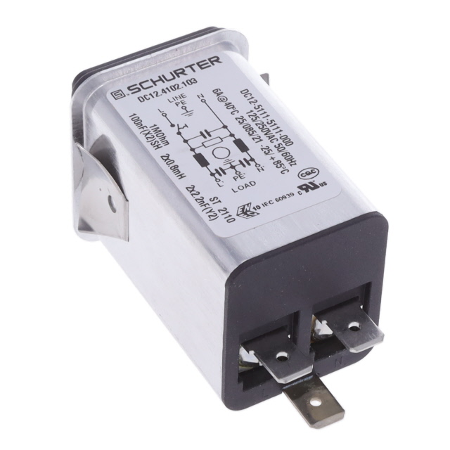 DC12.4102.103 SCHURTER Inc.  Moduli di ingresso alimentazione (PEM)